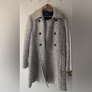 Womens long wool coat